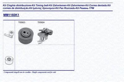 Комплект ремня ГРМ MAGNETI MARELLI купить
