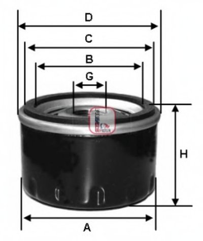 Масляный фильтр; Гидрофильтр, автоматическая коробка передач SOFIMA Придбати