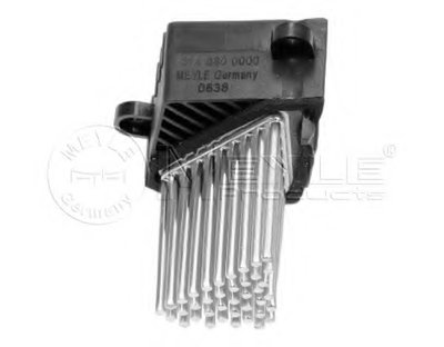 Резистор вентилятора печки BMW 3 (E46)/5 (E39) 00-