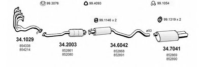 Система выпуска ОГ ASSO купить