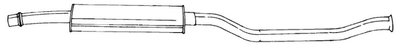 Средний глушитель выхлопных газов SIGAM купить