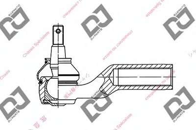 Наконечник поперечной рулевой тяги DJ PARTS купить