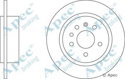 Тормозной диск APEC braking купить