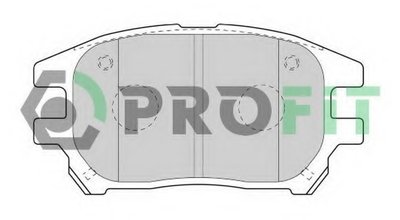 Комплект тормозных колодок, дисковый тормоз CERAMIC PROFIT Придбати