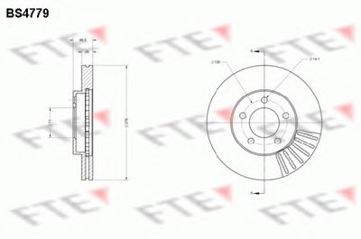 Тормозной диск FTE купить