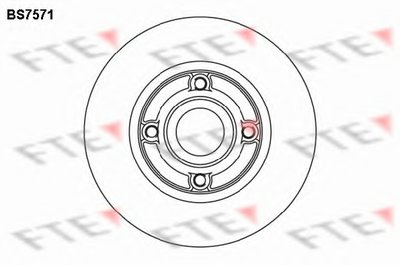 Тормозной диск FTE купить