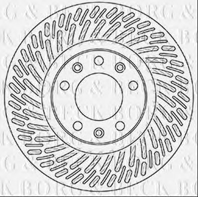 Тормозной диск BORG & BECK купить