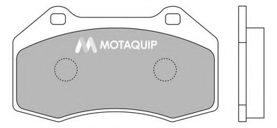 Комплект тормозных колодок, дисковый тормоз MOTAQUIP купить