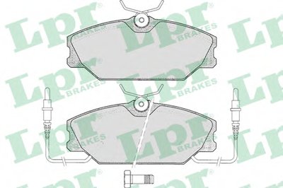 Комплект тормозных колодок, дисковый тормоз LPR купить