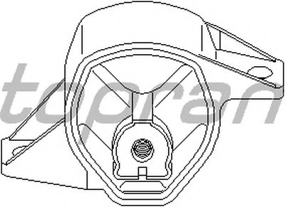 Подвеска, ступенчатая коробка передач TOPRAN купить