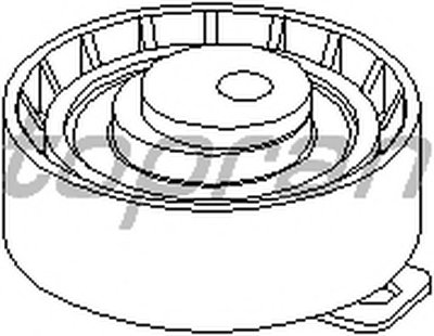 Натяжной ролик, ремень ГРМ TOPRAN купить