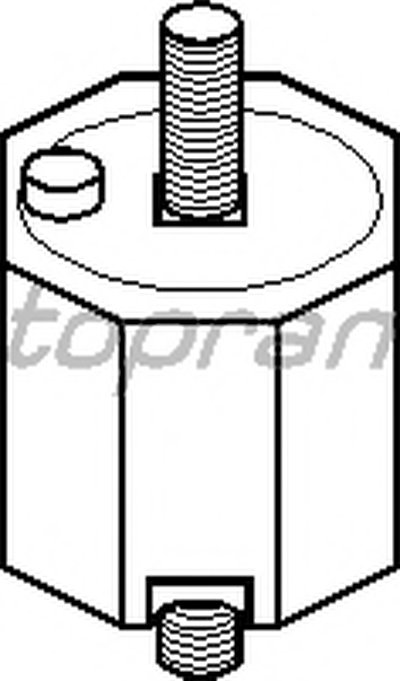 Подвеска, ступенчатая коробка передач TOPRAN купить