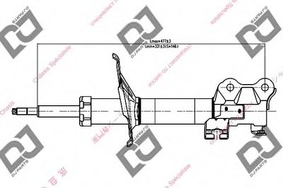 Амортизатор DJ PARTS купить