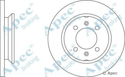 Тормозной диск APEC braking купить