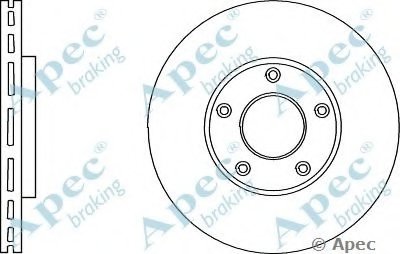 Тормозной диск APEC braking купить