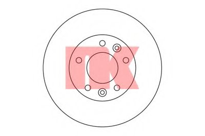 Тормозной диск NK купить