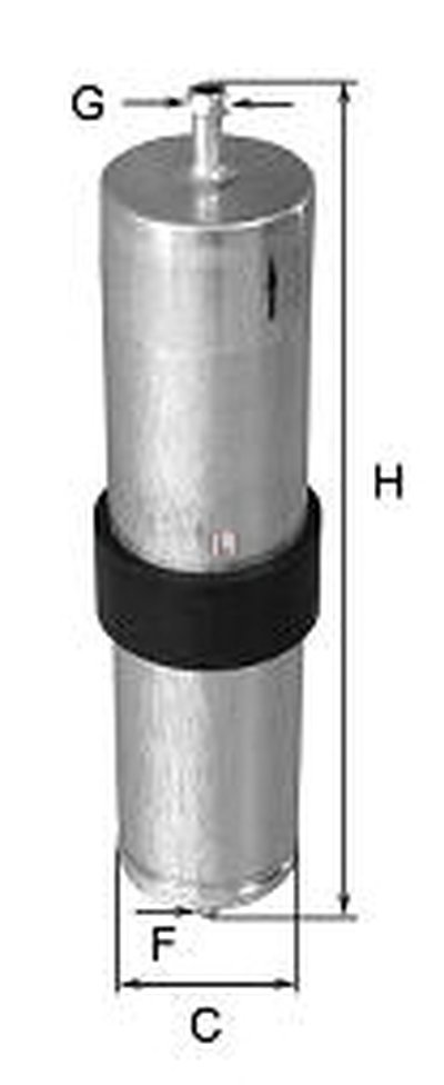 Фильтр топливный Mini (R50/R53) 1.4D 03-06