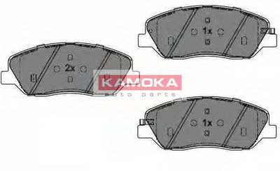 Комплект тормозных колодок, дисковый тормоз KAMOKA KAMOKA купить