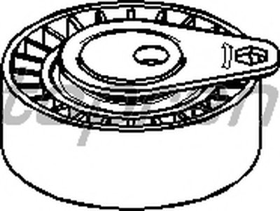 Натяжной ролик, ремень ГРМ TOPRAN купить
