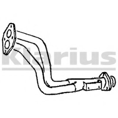 Труба выхлопного газа KLARIUS купить