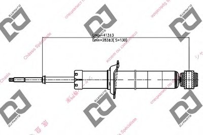 Амортизатор DJ PARTS купить