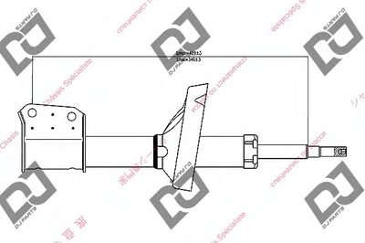 Амортизатор DJ PARTS купить