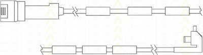 Сигнализатор, износ тормозных колодок TRISCAN купить