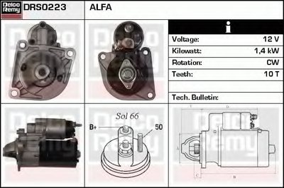 Стартер Remanufactured REMY (Light Duty) DELCO REMY купить