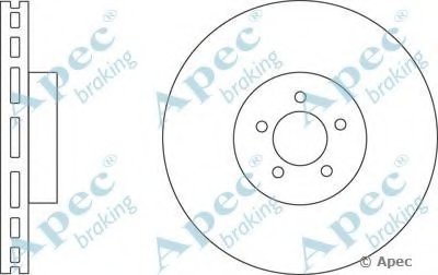 Тормозной диск APEC braking купить