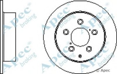 Тормозной диск APEC braking купить