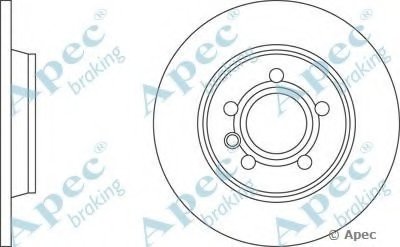 Тормозной диск APEC braking купить