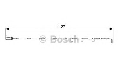 Датчик износа тормозных колодок (задних) Mini (R55/R56/R57) 06-15 (L=1130mm)
