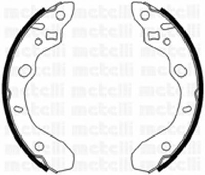 Комплект тормозных колодок METELLI купить