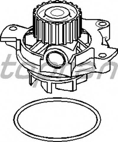 Водяной насос TOPRAN купить