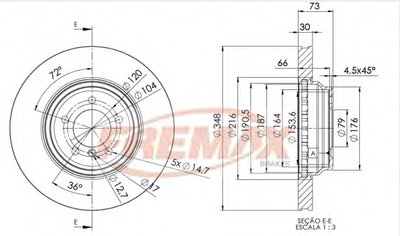 Тормозной диск Premium Carbon + FREMAX купить