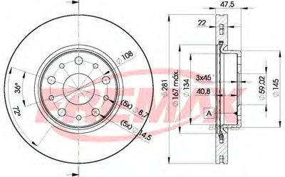 Тормозной диск Premium Carbon + FREMAX купить