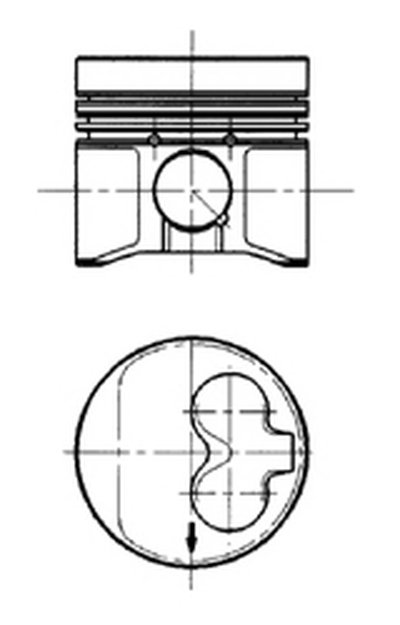 Поршень KOLBENSCHMIDT купить