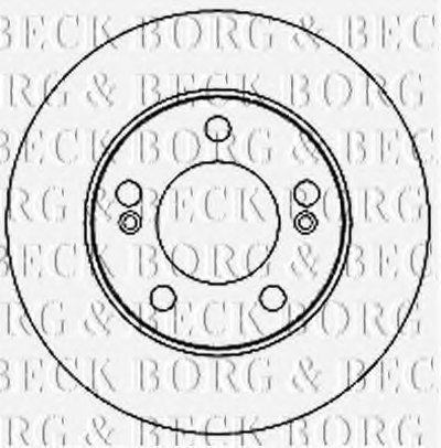 Тормозной диск BORG & BECK купить