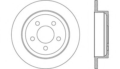 Тормозной диск ADAPTIVE OPEN PARTS купить