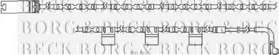 Сигнализатор, износ тормозных колодок BORG & BECK купить