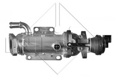 Радиатор рециркуляции ОГ с клапаном EGR Renault Trafic 2.0dci 06-