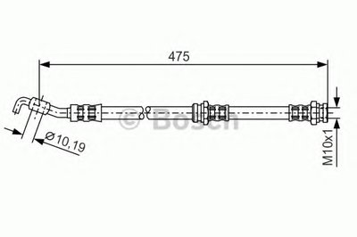 Тормозной шланг BOSCH купить