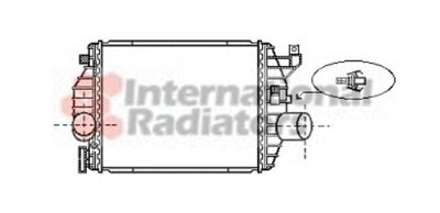 Радиатор интеркулера MB Vito (W638) 2.2CDI 99-03