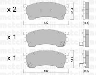 Колодки тормозные (передние) Mazda 626 IV/V 91-02/MX-6 92-97/Ford USA Probe 93-98