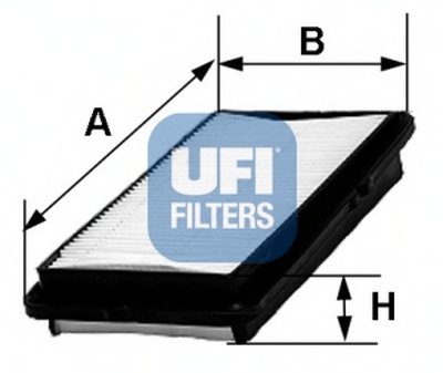 Воздушный фильтр UFI Придбати