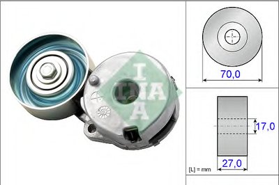 Натяжитель ремня генератора Nissan X-Trail/Qashqai/Renault Clio/Fluence/Laguna III 2.0 16 V 07-