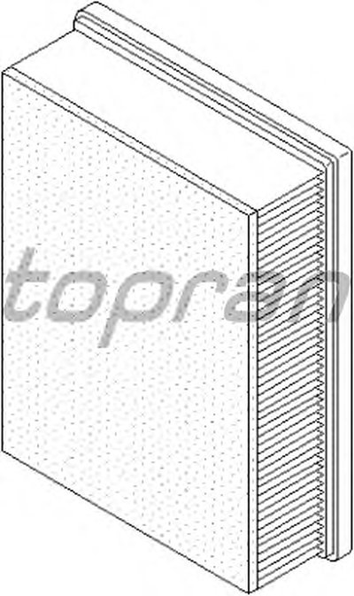 Воздушный фильтр TOPRAN купить