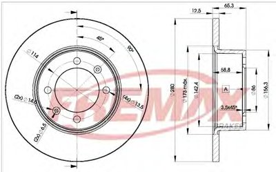 Тормозной диск Premium Carbon + FREMAX купить