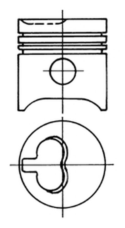 Поршень KOLBENSCHMIDT купить