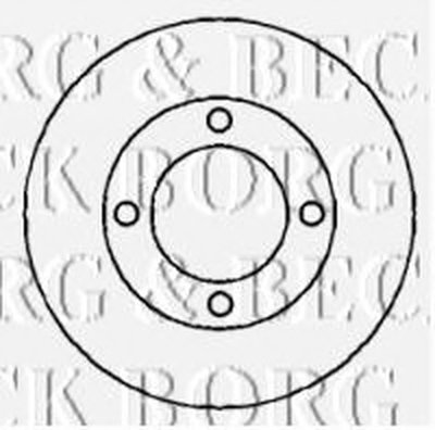 Тормозной диск BORG & BECK купить
